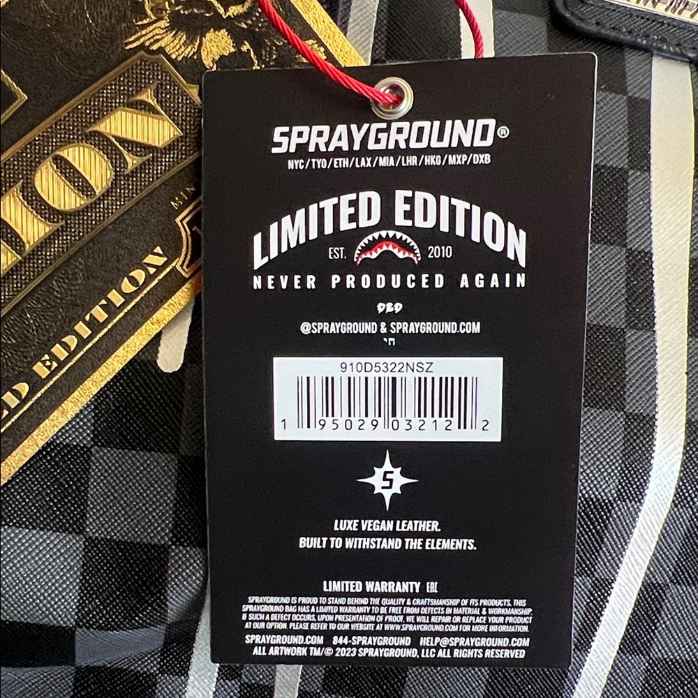 SPRAYGROUND CHATEAU GHOST DUFFLE - Picture 4 of 8